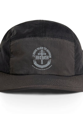 Two-Tone Nylon Cap — Anchor Logo Outdoor Hat